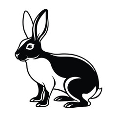 Vector illustration of a rabbit