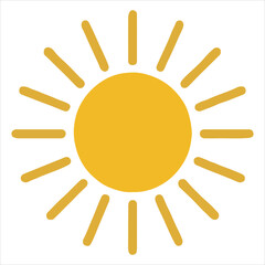 Happy Summer Sunshine Illustration for Everyday Use

