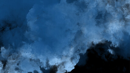 Subtle blue-gray haze. Mysterious atmospheric effect.