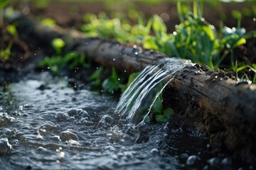 Sharp Image of Innovative Water Management for Farm Preservation