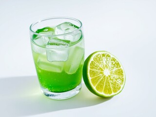 Refreshing Green Lime Drink