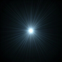 light glow effect on black background