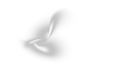 Graceful Wisp of Smoke: A delicate, swirling curl of light gray smoke or vapor, creating an elegant, atmospheric accent on a transparent background.

