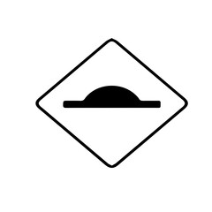 icon bump sign