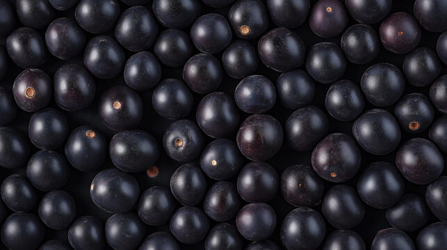 textura sem recorte - A&ccedil;a&iacute; do Par&aacute; visto de cima sobre fundo preto
