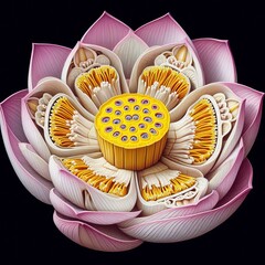 Cross section and central receptacle