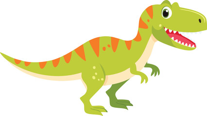 Fototapeta premium Trex Dinosaur cartoon illustration