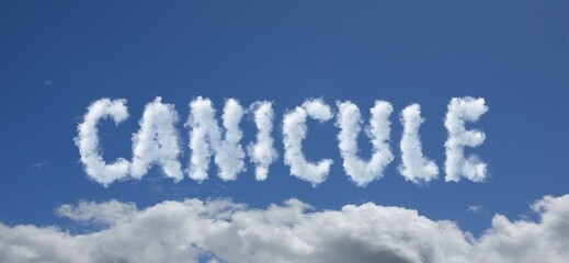 canicule nuages