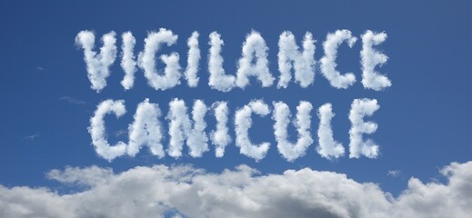 vigilance canicule nuages