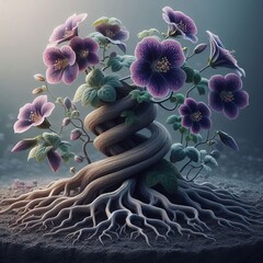 A hybrid for ornamental use