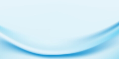 Abstract blue gradient background with shining waves. Minimalist background for banner, poster, cover, brochure, flyer, website