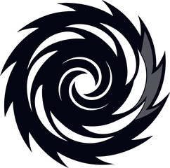 abstract swirl design