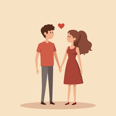 Wife Appreciation Day vector illustrations featuring romantic couples, heartfelt gifts, loving moments, and elegant heart designs in solid colors.