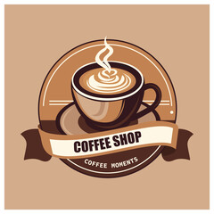 Coffee shop logo design