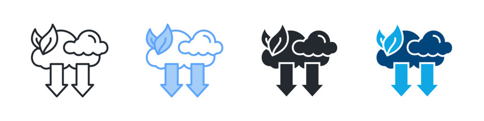 Carbon Icon Set Multiple Style. Design In Outline, Blue, Glyph, Dual Tone