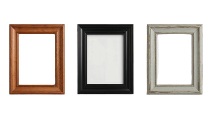 Elegant Picture Frames Wooden, Black, and Gray Options for Home Decor