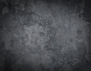 Fototapeta premium Dark Grunge Concrete Wall Texture with Scratches and Industrial Feel
