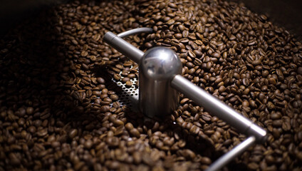 The process of coffee roasting