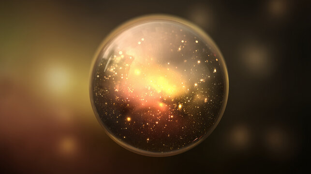 Mysterious pulsating cosmic object in a starry galaxy, revealing the wonders of astronomical discovery