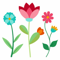 vector illustration of a flower