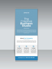 corporate roll up banner template