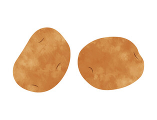 手書き風ジャガイモ（ポテト/野菜）