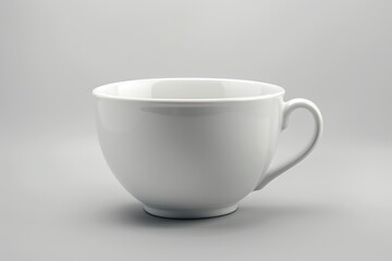 Ultra Hd Picture of Large Coffee Cup on White Background