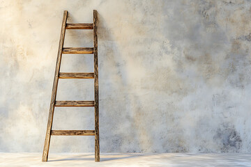Fallen Ladder Concept, Visual Metaphor for Stalled Growth