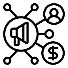 affiliate marketing icon