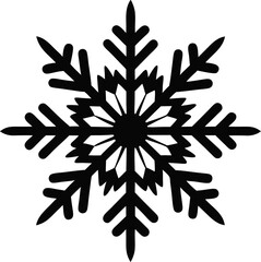 snowflake on transparent background