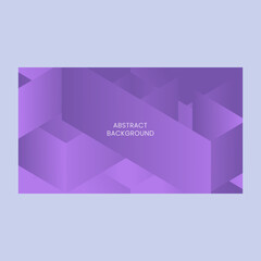 Abstract geometric background with diagonal gradient shapes. Vector vibrant logo presentation background design in purple color.