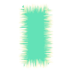 Blank Jagged Rectangle Line Frame