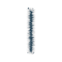 Blank Jagged Rectangle Line Frame