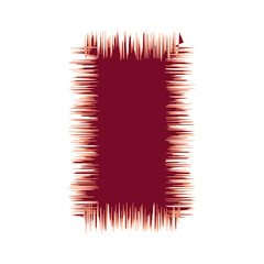 Blank Jagged Rectangle Line Frame