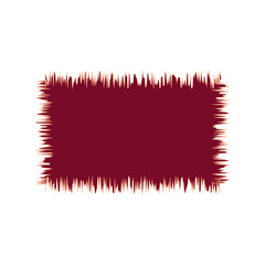Blank Jagged Rectangle Line Frame