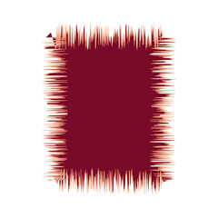 Blank Jagged Rectangle Line Frame