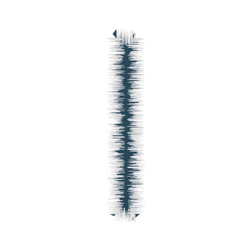Blank Jagged Rectangle Line Frame