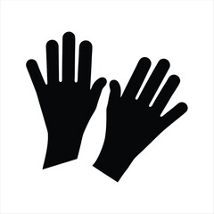 Symbol of a pair of gloves, representing protection and safety measures