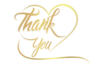 Thank you vector handwritten calligraphy 4