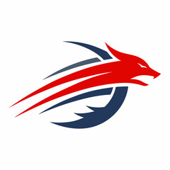 Vector art illustration of a mascot logo