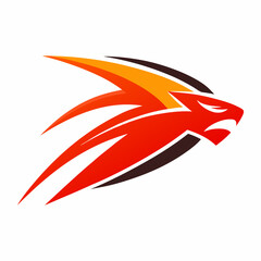 Vector art illustration of a mascot logo