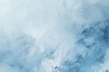 Obraz premium Abstract background featuring blue and white brushstrokes, creating a textured and layered effect.