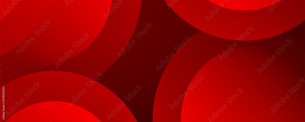 Poster red abstract background. dynamic shapes composition. eps10