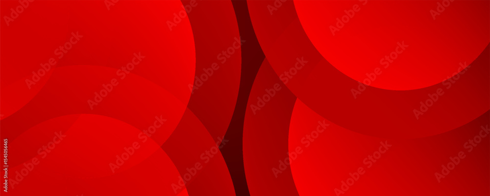 Poster red abstract background. dynamic shapes composition. eps10