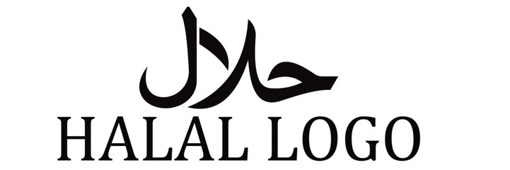 Halal Certified Logo Icon Set – Islamic Food Label, Symbol and Sticker Vector Collection