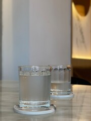 glass of water