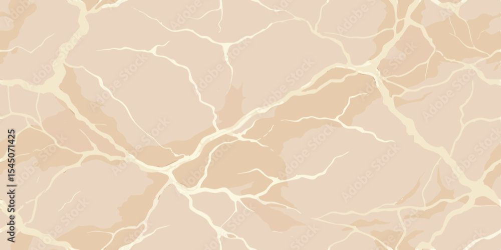 Poster elegant beige marble texture seamless vector pattern for design projects