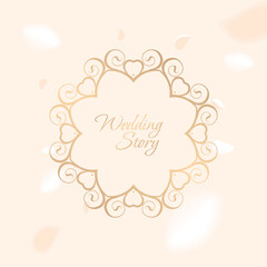 template for a wedding album