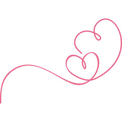 Heart Line Art