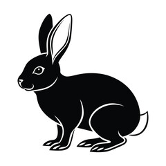 Vector illustration of a rabbit